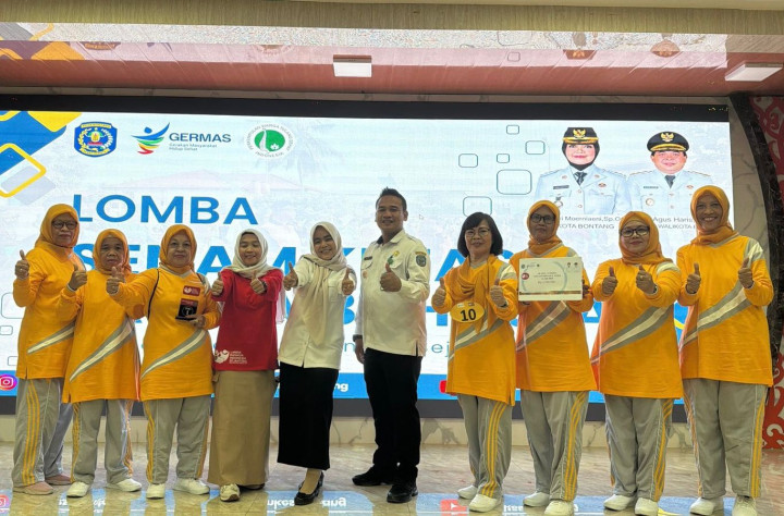 Tim Kelurahan Gunung Elai Raih Juara 1 Lomba Senam Kreasi Lansia Tingkat Kota Bontang