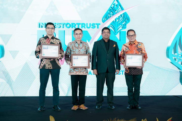Dorong Inisiatif Keberlanjutan, Pupuk Kaltim Raih Penghargaan Investortrust BUMN Awards 2025