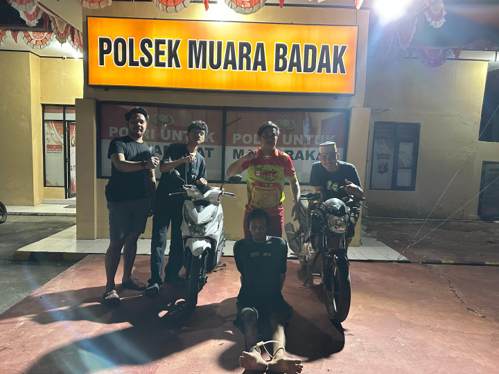 Komplotan Spesialis Curanmor Diringkus Polsek Muara Badak, Herman Masih DPO