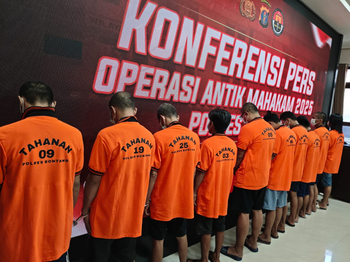 Kurang dari Sebulan, Polres Bontang Ringkus 10 Pengedar Sabu, Total Barbuk 96 Gram