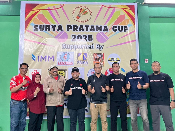 Membludak! 286 Peserta Ramaikan Turnamen Bulutangkis Surya Pratama Cup 2025