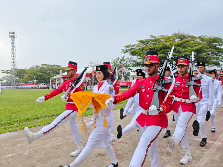 Sukses Kibarkan Bendera; 45 Paskibraka Dapat Hadiah Belajar ke Kampung Inggris 2 Minggu