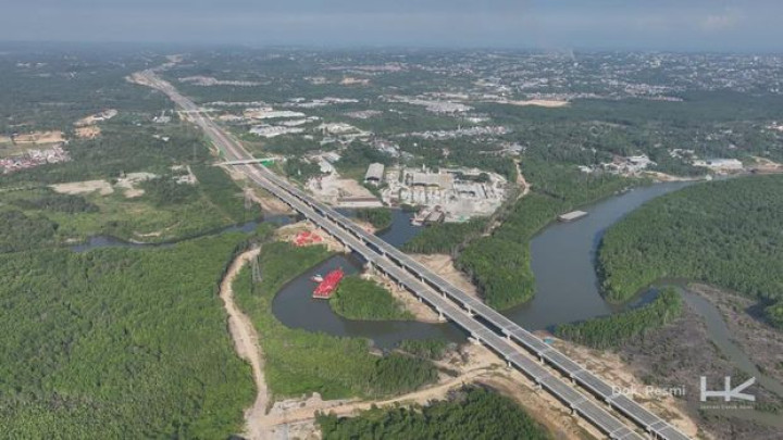Tol Pertama IKN Rampung, Terhubung ke Tol Balsam
