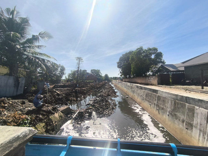 Tuntaskan Banjir, Drainase di Awang Long- P Suryanata Sepanjang 1KM Perlu Direvitalisasi