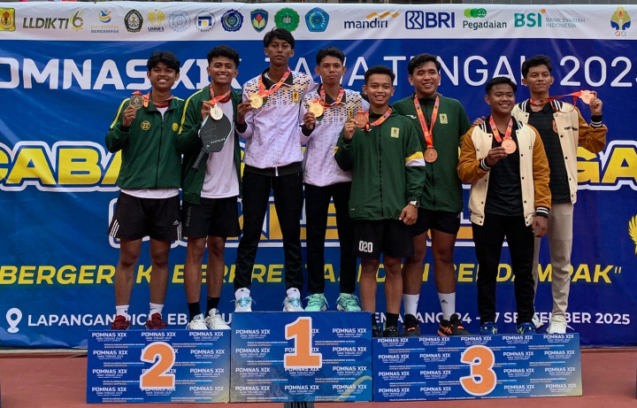 Atlet IPF Kaltim Sabet Juara Umum Pickleball Tingkat POMNAS XIX 2025 di Jateng