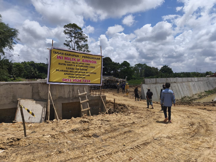 Proyek Pembangunan Turap Rp 53 Miliar Disetop Gegara Sengketa Lahan