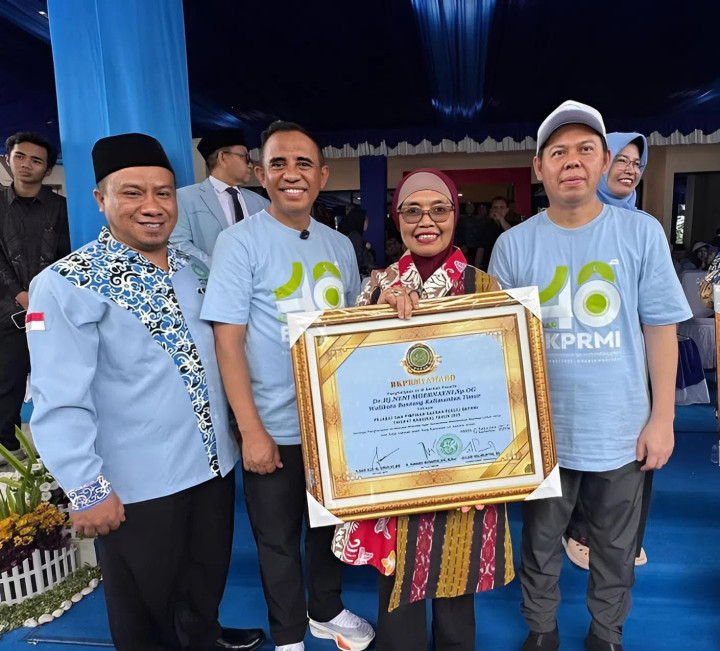 Wali Kota Bontang Raih Anugerah BKPRMI Award 2025 Tingkat Nasional