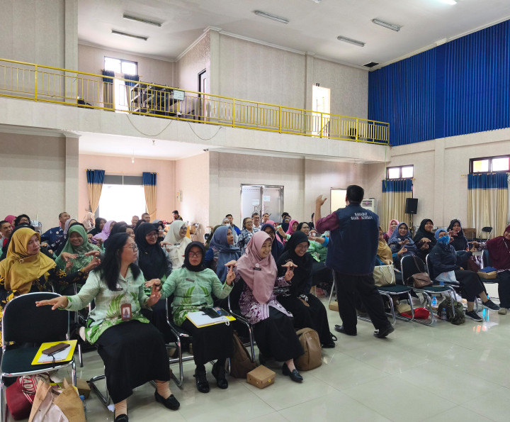 66 Guru di Bontang Ikuti Pembekalan Penanganan Kasus Kekerasan Perempuan dan Anak