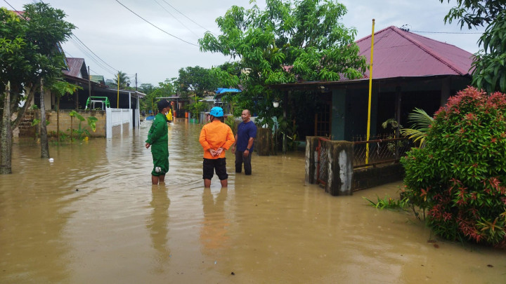 Hujan Deras Landa Bontang; 4 RT di Guntung dan 3 RT di Telihan Terendam Banjir