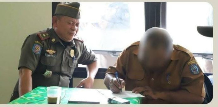 Nongkrong di Kantin saat Jam Kerja; 6 ASN Bontang Terjaring Razia Satpol PP, Satu Mobdin Kabur