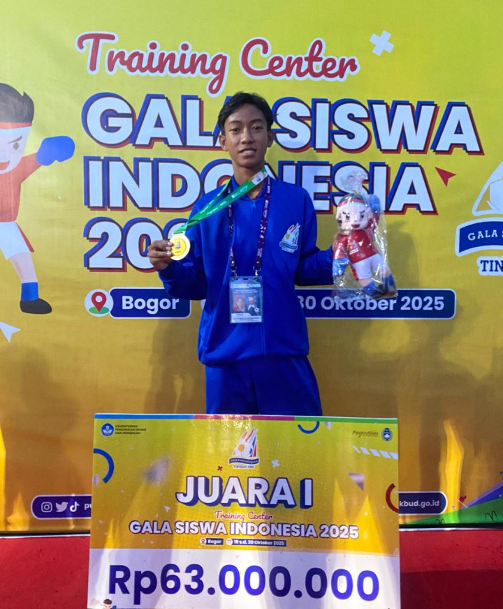 Siswa SMPN 4 Bontang Ghyats Raih Juara 1 di GSI Tingkat Nasional