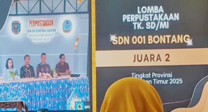 Disdikbud Apresiasi SDN 001 Bontang Selatan Sabet Juara Perpustakaan Terbaik di Kaltim; Sapar : Ini Jadi Teladan