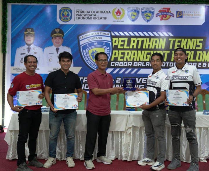 Dispopar Bontang Siapkan SDM Andal Lewat Pelatihan Balap Motor dan Mobil