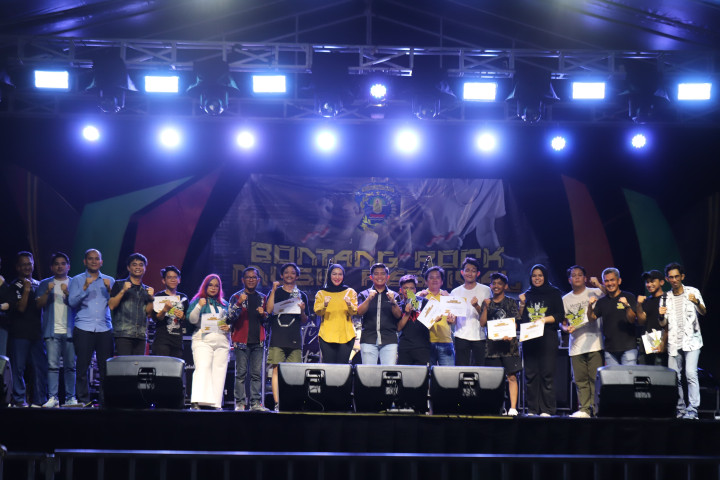 Festival Band Rock se-Kaltim 2025 di Bontang Resmi Ditutup, Revife Band Raih Juara Satu