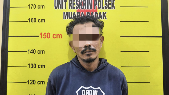 Gagal Kabur, Maling Motor di Muara Badak Tertangkap Setelah Diterjang Pemilik