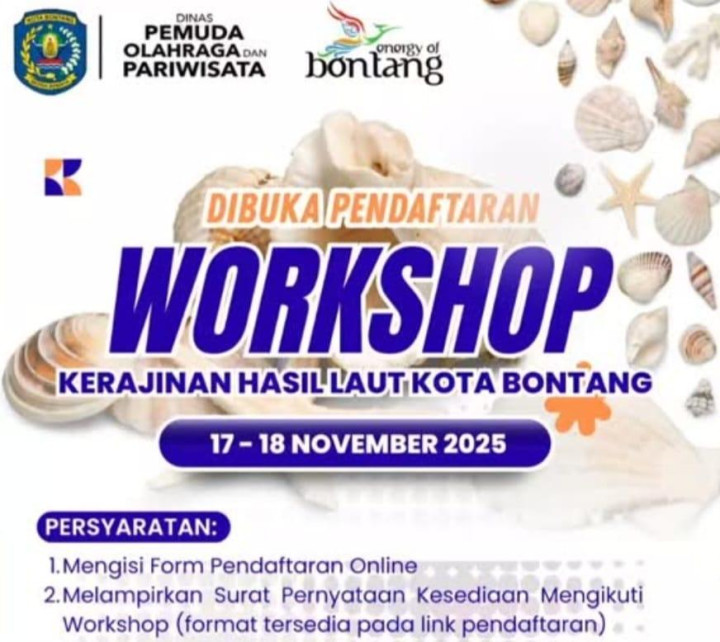 Gratis! Ayo Ikuti Workshop Hasil Laut Dispopar Bontang