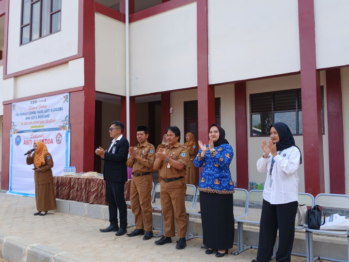 Kampanye Anti Narkoba di Lingkungan Sekolah; Abdu Safa Harap Jadi Bekal Moril untuk Masa Depan