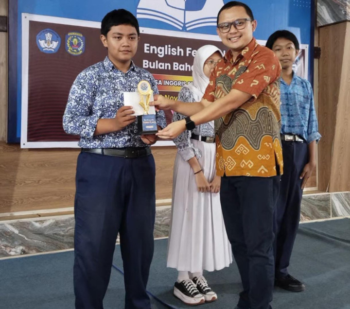 Melvin Pelajar SMPN 3 Bontang Juara di Spelling Bee; Disdikbud : Ajak Murid Teladani, Bahasa Jadi Tumpuan di Era Digital