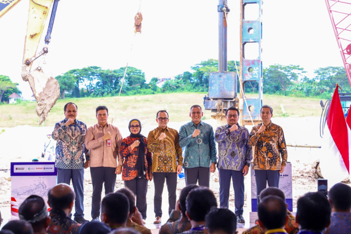 Pabrik Soda Ash Pertama di Indonesia Resmi Dibangun di Bontang