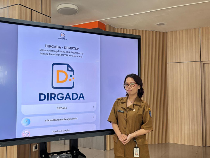 Pegawai DPM-PTSP Ciptakan Dirgada; Pengeloaan Arsip Ringkas dan Rapi