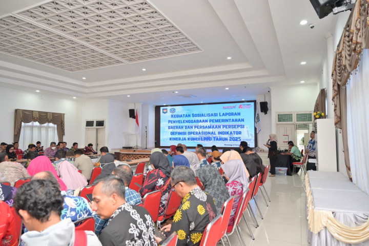 Pemkot Bontang Gelar Sosialisasi LPPD 2025, Tekankan Akurasi dan Akuntabilitas Data
