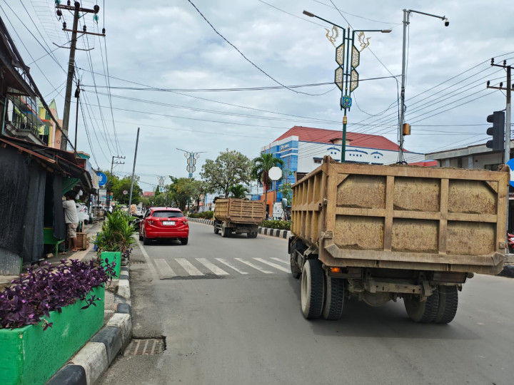 Pemkot Mau Revisi Perda, Truk Material di Bontang Wajib Pakai Terpal, Pelanggar Kena Sanksi