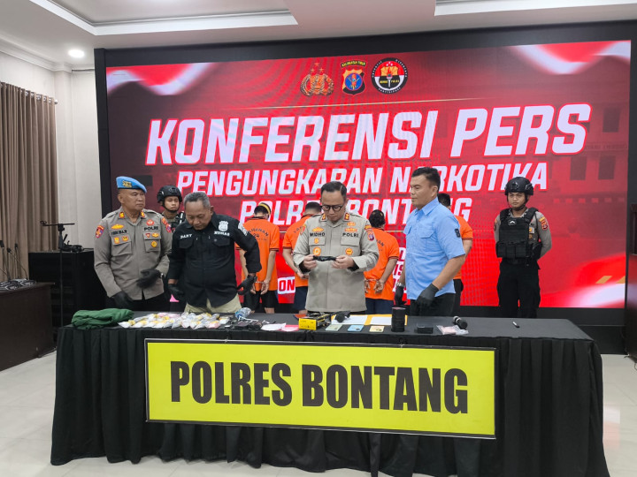 Perantara ke Bandar Besar, 4 Pengedar Jaringan Sabu Bontang-Kutim Dibekuk