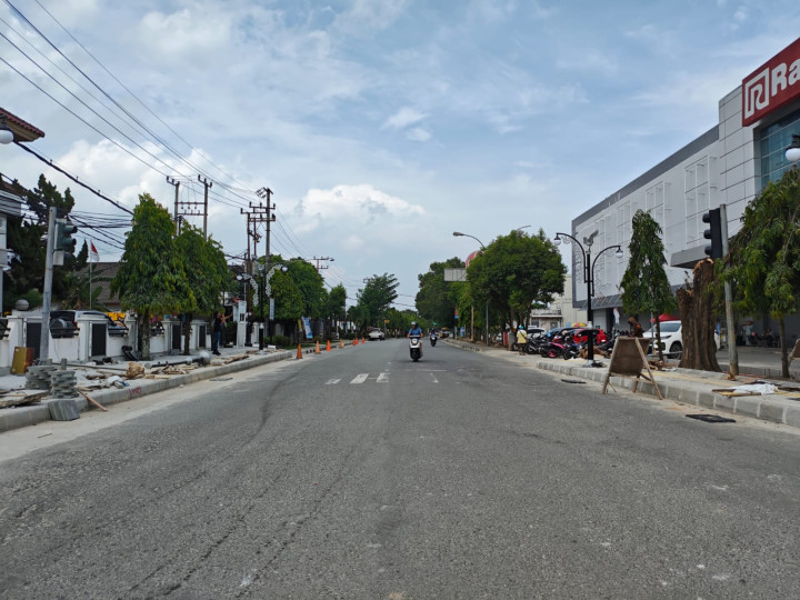 Perbaikan Jalan Simpang Ramayana-Tanjung Limau Dianggarkan Rp 3,2 Miliar; 30 Hari Lagi Bakal Mulus