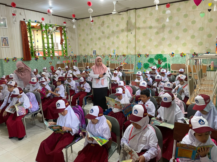 SDN 006 Bontang Selatan Kandidat Sekolah Adiwiyata; Inovasi Aneka Program, Termasuk Operasi Semut