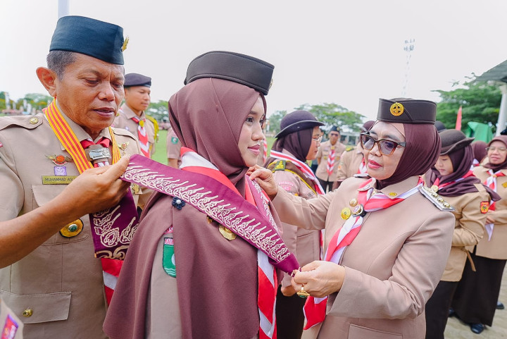 Semarak Hari Pramuka ke-64 di Bontang, Wali Kota Ajak Generasi Muda Perkuat Ketahanan Bangsa