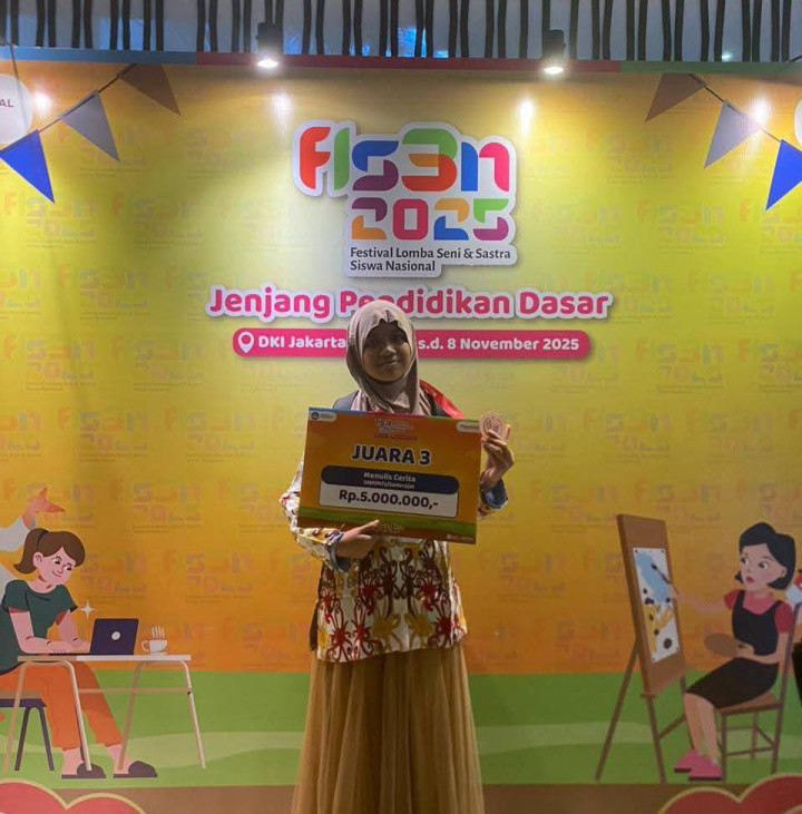 Siswi Vidatra Raih Juara 3 Nasional FLS3N; Disdikbud Bontang Ajak Peserta Didik Teladani