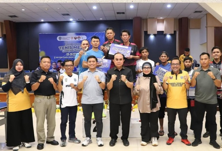 Tenis Meja Bontang Open 2025 Berakhir, Pemkot Siap Dorong Turnamen Rutin Tiap Tahun