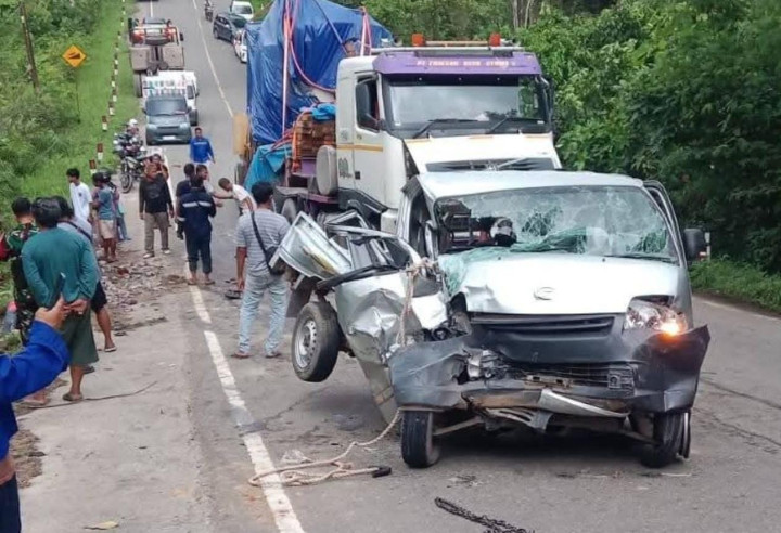 1 Korban Tabrakan Beruntun di Poros Samarinda-Bontang Meninggal Dunia