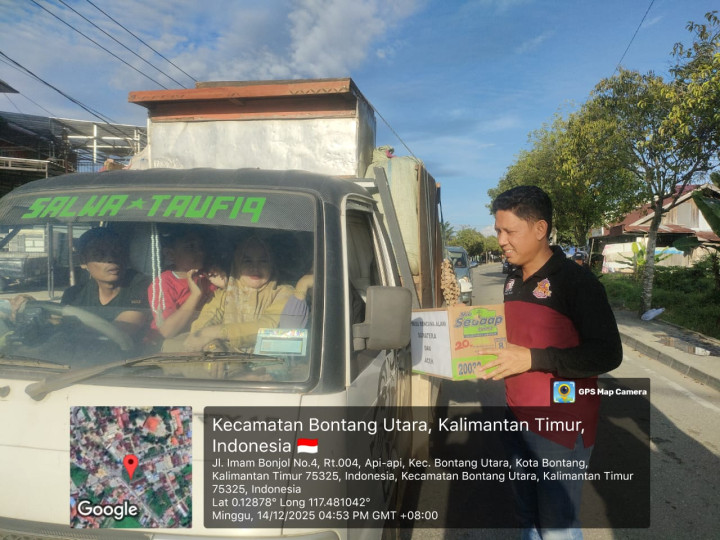 BPD KKSS Bontang Turun ke Jalan Galang Dana untuk Korban Bencana di Aceh dan Sumatera