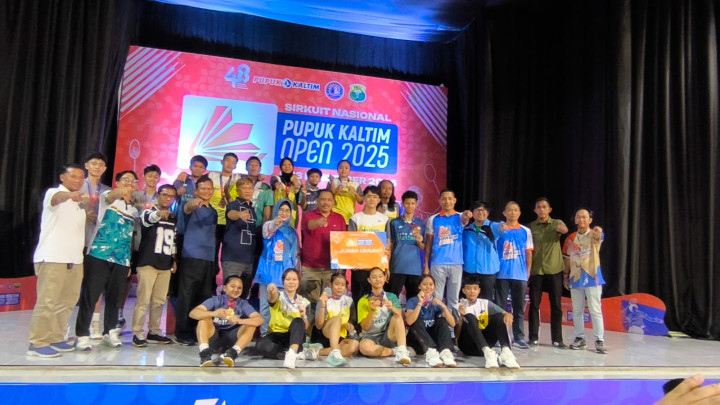 Jaya Raya Jakarta Raih Juara Umum di Pupuk Kaltim Open 2025
