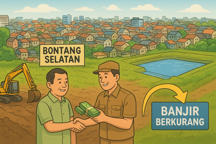 Pemkot Bayar Rp 27 Miliar ke Pemilik Lahan untuk Polder Tanjung Laut; Hemat Rp 14 M