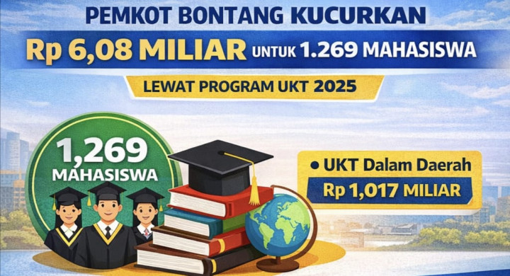 Pemkot Bontang Cairkan Beasiswa untuk 1.269 Mahasiswa; Dianggarkan Rp 13 Miliar, Terealisasi Hanya Separuh