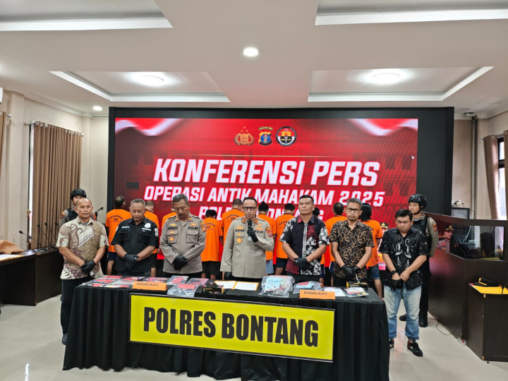 Peredaran Narkoba di Bontang Kian Menjadi; Polisi Amankan 2,1 Kilogram