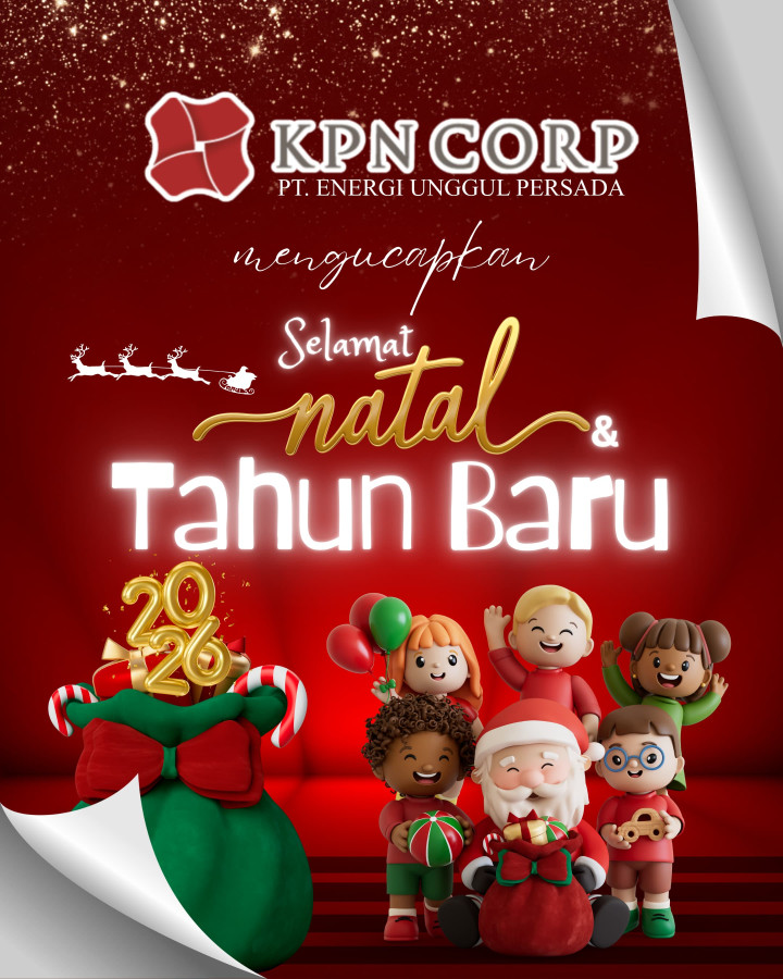 PT Energi Unggul Persada Mengucapkan Selamat Natal dan Tahun Baru 2026