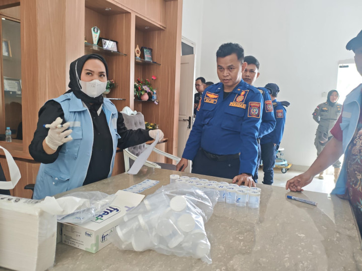 Ratusan Pegawai dari 4 OPD Pemkot Bontang Tiba-Tiba Dites Urine 