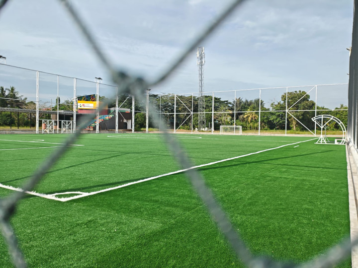 Lapangan Mini Soccer Milik Pemkot Bontang Rampung, Tarif Sewa Rp500 Ribu per Jam