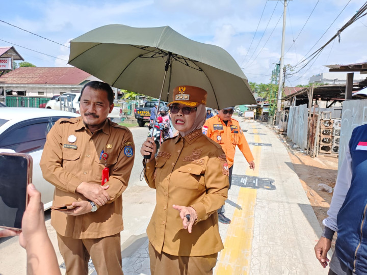Proyek Drainase-Trotoar di Pisangan Dilanjutkan, Pemkot Gelontorkan Rp15 Miliar