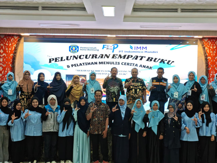 PT IMM Fasilitasi Peluncuran 4 Buku Karya FLP, Cerita Rakyat dengan Kearifan Lokal