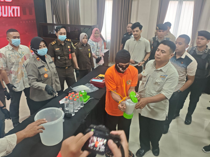 Sabu 1 Kilogram Senilai Rp1,4 Miliar Dimusnahkan Polres Bontang, Cegah Penyelewengan Barbuk