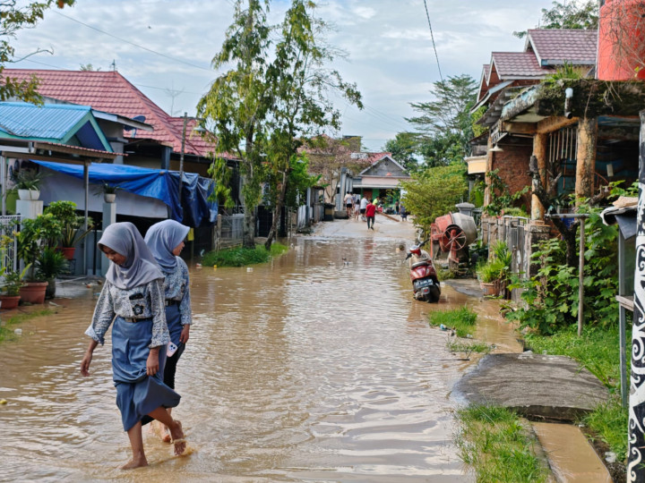 Sepekan Dua Kali, Banjir Kembali Rendam RT 8 dan 29 Api-Api