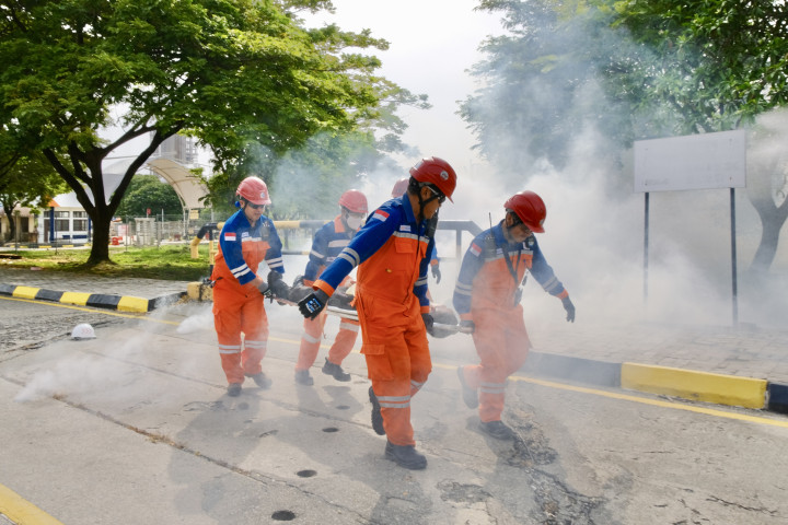 Tegaskan Komitmen Kelangsungan Usaha, Pupuk Kaltim Uji Kesiapan Hadapi Krisis