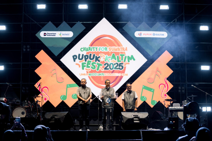 Usung Charity For Sumatera, Pupuk Kaltim Fest 2025 Himpun Donasi Rp534,7 Juta