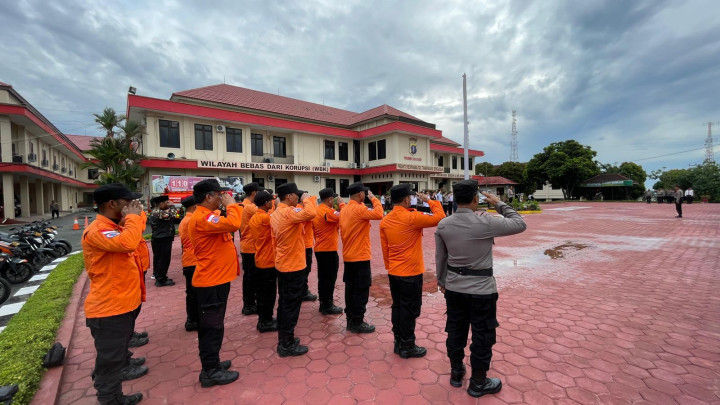 Apel Siaga Ramadan, BPBD Bontang Turunkan 15 Personel Siaga Kamtibmas