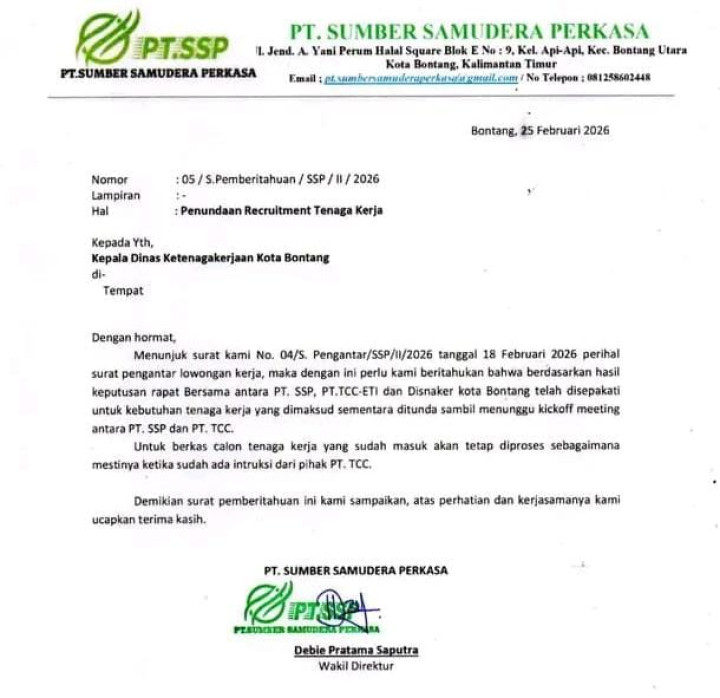 Loker Soda Ash untuk 800 Orang Tiba-tiba Ditunda; Alasannya Karena Masalah Ini