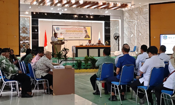 Musrenbang Kecamatan Bontang Selatan, Fokus Penanganan Banjir, Stunting, dan Kemiskinan